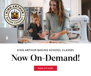 King Arthur Virtual On Demand Baking Classes